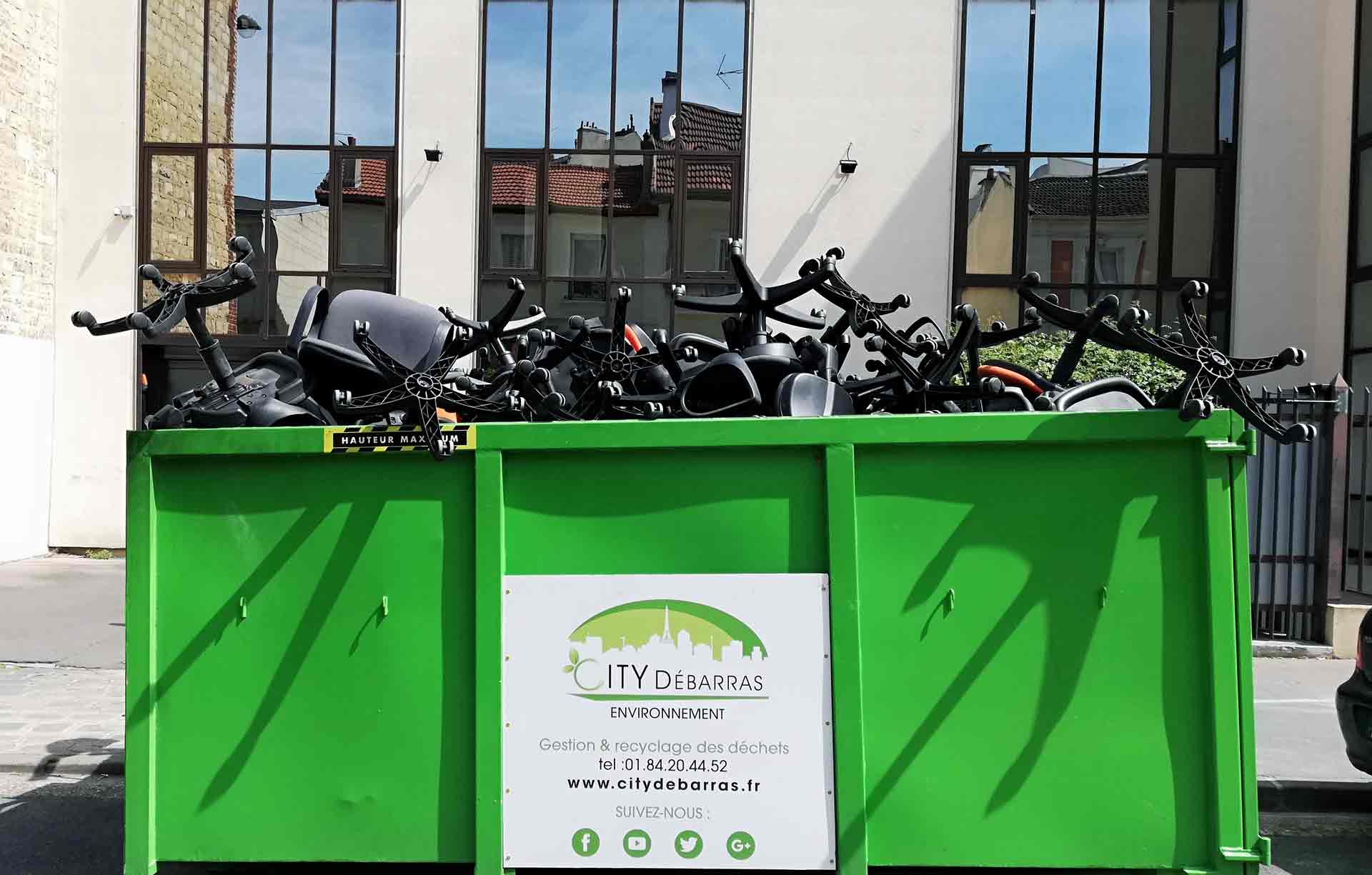 Gestion, Collecte Et Recyclage De Mobilier De Bureau à Paris - City ...