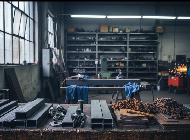 objets en acier