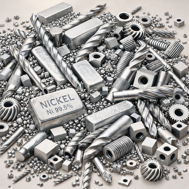 Ferraille de nickel